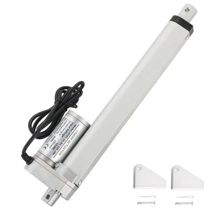 DC12V 8inch Stroke Linear Actuator with Mounting Bracket 900N(202lbs) Maximum... - Picture 1 of 6