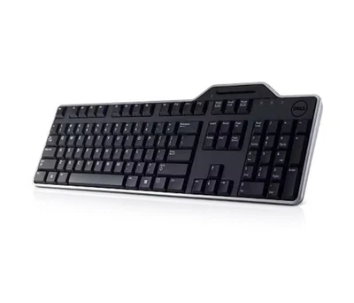 NEW Dell KB813 (KB813BKUS) Smartcard Wired Keyboard - Black 026XGK - Image 1 of 2