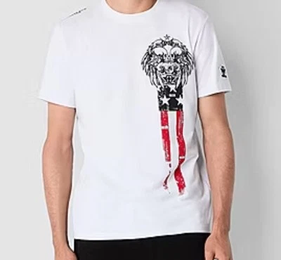 TAPOUT Size XL  White T-Shirt Believe, Fearless Fighting Club - Image 1 of 4