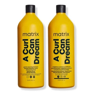New- Matrix A Curl Can Dream Weightless Shampoo & Conditioner- 33.8 Oz - Picture 1 of 1