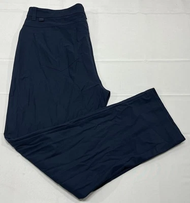 Pantalones VRST Hombre 36x30 (Ajuste 35x28”) Azul Chino Viaje Flex Rendimiento Golf Preppy Foto 1 de 4