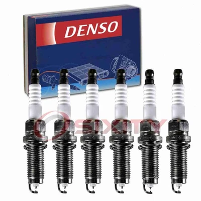 6 bujías Denso para Jaguar F-Type 2015-2016 3,0 L V6 encendido hn Foto 1 de 4