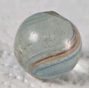 Vintage Handmade German Marble Very Bubbly 17mm Bubbles Fizz - Picture 1 of 7