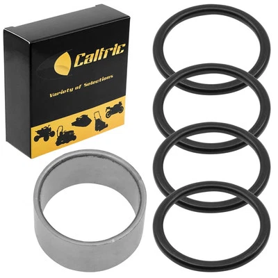 Caltric Exhaust Pipe Gaskets For Honda Nighthawk 750 CB750 1991-2003 - Image 1 of 4