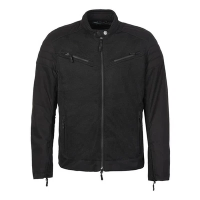 Spada Cafe Air Mens Motorcycle Jacket Textile Cruiser Retro Motorbike Jacket - Image 1 of 4