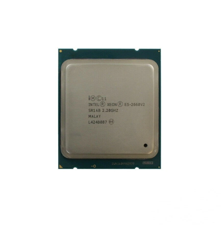 INTEL XEON E5-2660 V2 CPU PROCESSOR 10 CORE 2.2-3.0 GHZ LGA2011 95W 25MB SR1AB - Image 1 of 1