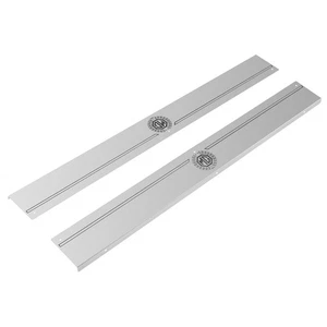 MGB Einstiegsleisten Trittplatte MG Laurel Logo Edelstahl, je GAC4032 - Bild 1 von 3