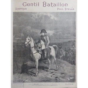STELLA Paul Gentil Bataillon Klavier ca1900 - Bild 1 von 4