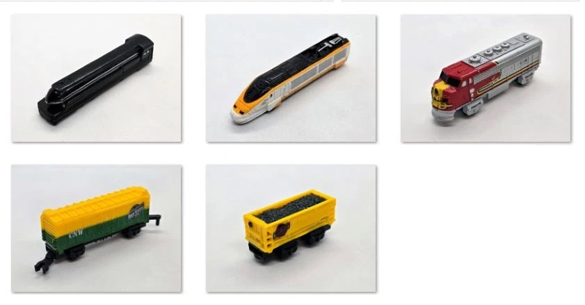 Micro Machines Train Locomotive Engine - You Pick - Vintage Galoob - Image 1 of 1