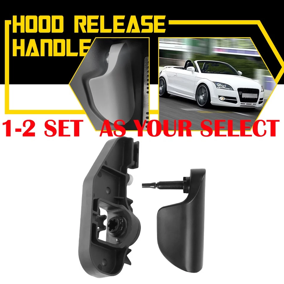 Manija de cable de liberación de pestillo de capó LHD para Audi TT TTRS 2006-2014 cupé/roadster EA Foto 1 de 1