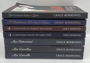 Grace Burrowes 7 Book Lot Mischief In Mayfair Republished Regencies Lord Julian - Picture 1 of 3