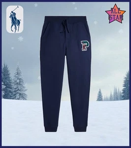 Pantalón Jogger Polo Ralph Lauren Niños Pequeños Polar Letterman Talla 6 - Imagen 1 de 4