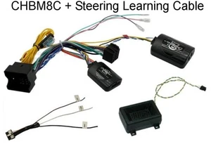 BMW 1 SERIES 2004-2011 STEERING WHEEL INTERFACE + LEARNING CABLE AERPRO CHBMC - Bild 1 von 1