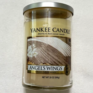 Yankee Candle Angel's Wings 20 Oz 566g Two Wick Room Fragrance Discontinued Rare - Picture 1 of 5