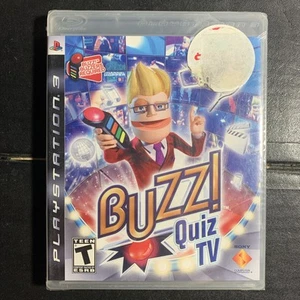Buzz Quiz TV (PlayStation 3, 2008, Sealed, Buzz! Buzzer Not Included) - Picture 1 of 7