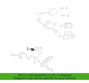 2020-2025 GMC Sierra Rear Bumper Park Sensor - Picture 1 of 1