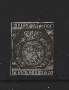 1853 EDIFIL  22  USADO CON CERTIFICADO SORO     CATALOGO 700 EUROS - Picture 1 of 2