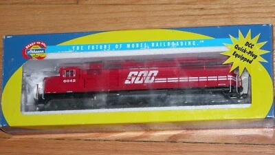 HO ATHEARN 91673 SD-60 SOO LINE # 6042 DCC QUICK PLUG EQUIPPED - Image 1 of 3