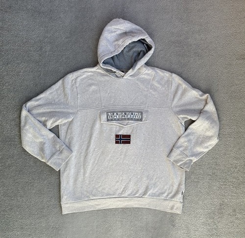 SACAI NAPAPIJRI Burgee maglione felpa taglia 3XL felpa con cappuccio 6817 grigio