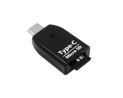 Mini Type C Micro SD TF Memory Card Reader OTG Adapter for PC Tablet Phone - Image 1 of 4
