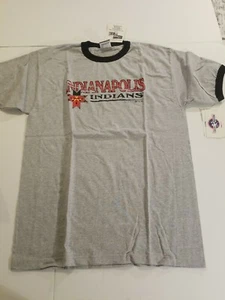 Vintage Indianapolis Indians T Shirt 1999 Nos Salesman Sample MLB tags size L - Picture 1 of 9