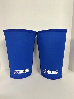 *RARE* XXL Sling Shot STrong Knee Sleeves - Blue, 7mm thick neoprene supports - Image 1 of 4