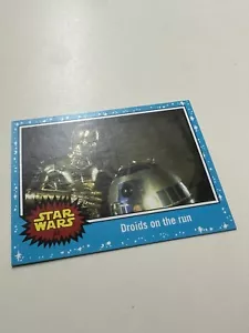 Star Wars Journey To Force Awakens Trading Card #23 Droids On The Run - Picture 1 of 2
