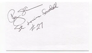 Roy Shivers Signed 3x5 Index Card Autographed NFL Football St Louis Cardinals - Picture 1 of 2