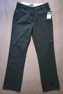 Vintage NWT Suburban Girl Work Pants Women's Size 7 29x31 Blue Khaki Y2K - Picture 1 of 8