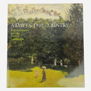 1st Ed 1984 A Day in the Country Impressionism French Hard Sleeve Art Catalogue - Imagen 1 de 17