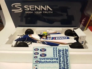 Minichamps Williams Renault FW16 #2 Ayrton Senna San Marino 1994 1/12 547943202 - Foto 1 di 5
