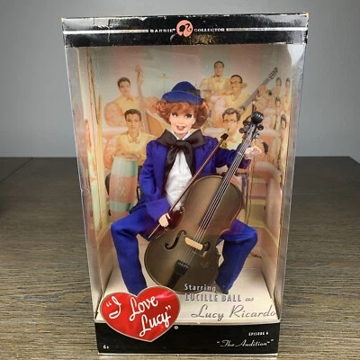 2007 I Love Lucy “The Audition” Episode 6 Lucille Ball Barbie Doll L8808 Mattel - Image 1 of 4