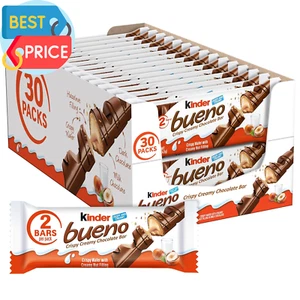 , Großpackung 30 Stück, Milchschokolade und Haselnusscreme, Strumpf Füllstoffe, 2 Einzeln - Bild 1 von 12