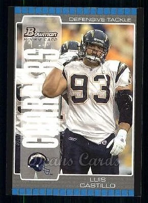 2005 Bowman #209 Luis Castillo Chargers RC 8 - NM/MT - Image 1 of 1