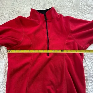 DOLFIN Damen rot nach dem Schwimmen Activewear Pullover Vlies Medium - Bild 1 von 15