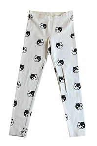 TEA COLLECTION Panda Leggings Girls Size 7 - Picture 1 of 3