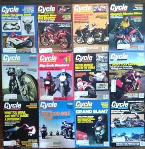12 x Cycle Magazines Jan-Dec 1988 - Picture 1 of 1