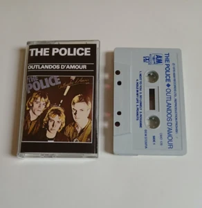 THE POLICE OUTLANDOS D'AMOUR CASSETTE TAPE A&M UK 1978 - Picture 1 of 1