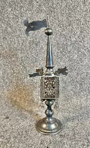 Antique Handmade Spice Towers Havdalah Sterling Silver 19th Century Ex Condition - Picture 1 of 7