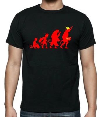 HELL BOY Camiseta Evolution Camiseta Hasta 5XLarge Unisex y Damas Ajustada Foto 1 de 4
