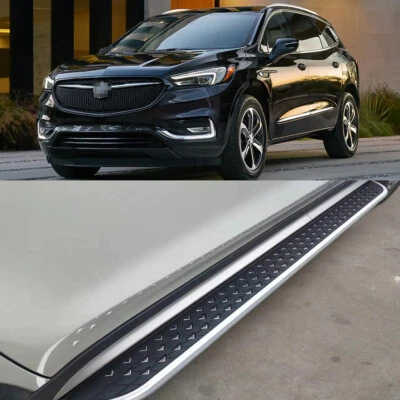 Se adapta a Buick Enclave 2018-2022 estribo fijo pedal de paso lateral barras Nerf Foto 1 de 4