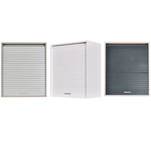 SIMMOB Küchenschrank Schrank Oberschrank Hängeschrank mit Rollladentür B 60 cm - Bild 1 von 18