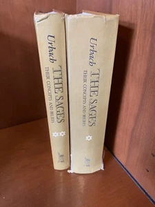 LOS SABIOS SUS CONCEPTOS Y CREENCIAS EFRAÍN E. URBACH 1979 (en 2 volúmenes) - Imagen 1 de 14