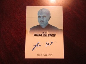 Star Trek Strange New Worlds Season 1 One SNW TORRI WEBSTER Full Bleed Autograph