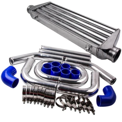 Kit tubi intercooler universale 27 x 7 x 2,5 intercooler 64 mm / 2,5" - Immagine 1 di 4