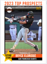 2023 Bryce Eldridge Future Stars Rookie Card Top Prospect San Francisco Giants