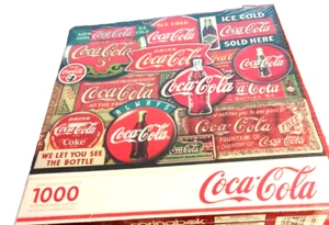 Springbok Coca Cola 1000 piece puzzle 2016 retro NIB - Picture 1 of 4