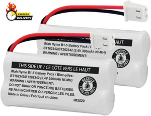 BT162342/BT262342 2.4V 300Mah Ni-Mh Cordless Phone Battery Pack, Also Compatible - Picture 1 of 12