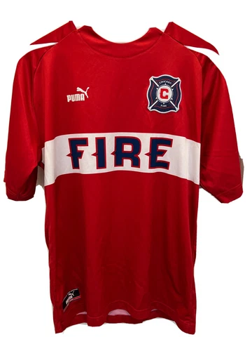 Chicago Fire Soccer 2003/04 XL Puma Jersey Cover