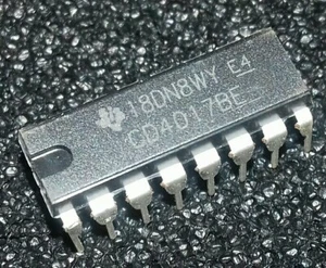5 pcs   CD4017BE Decade Counter  - Picture 1 of 1
